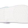 Crocs Klasik Desen Beyaz Mor Sandaletler “Beyaz Mor” 206565-14N