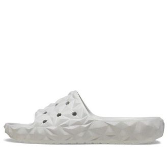 Crocs Klasik Geometrik Terlikler “Beyaz” 209608-1FT