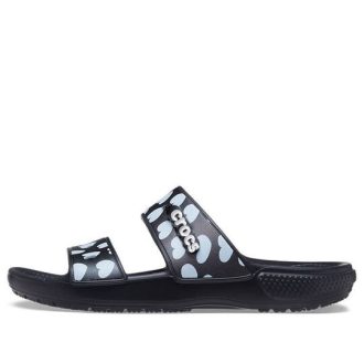 Crocs Klasik Günlük Moda Unisex Siyah Mavi Terlik 207680-066