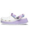 Crocs Klasik Günlük Unisex Beyaz Mor Sandalet “Beyaz Mor” 207772-577
