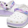 Crocs Klasik Günlük Unisex Beyaz Mor Sandalet “Beyaz Mor” 207772-577
