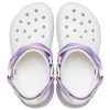 Crocs Klasik Günlük Unisex Beyaz Mor Sandalet “Beyaz Mor” 207772-577