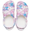 Crocs Klasik Günlük Unisex Beyaz Pembe Mavi Sandalet “Beyaz Pembe Mavi” 207567-94S