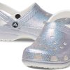 Crocs Klasik Günlük Unisex Metalik Gümüş Pembe Sandalet 207551-90H