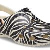 Crocs Klasik Hayvan Desenli Unisex Hayvan Plaj Sandaletleri “Beyaz” 207840-2Y9