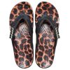 Crocs Klasik Hayvan Parmak Arası Terlik Unisex Leopar Desenli “Siyah Leopar” 207872-0CU