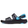 Crocs Klasik Her Arazi Sandaleti “Siyah Açık Mavi” 207711-0ZQ