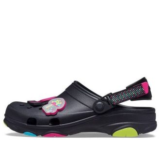 Crocs Klasik Her Araziye Uygun Clog Minimalist Günlük Unisex Siyah Sandalet 207340-001