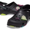 Crocs Klasik Her Araziye Uygun Clog Minimalist Günlük Unisex Siyah Sandalet 207340-001