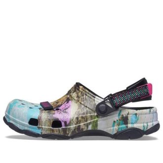 Crocs Klasik Her Araziye Uygun Çöl Desenli Şık Günlük Unisex Çok Renkli Sandalet 207340-90H