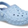 Crocs Klasik Çizgili Geometrik Terlik “Mavi” 210069-4NS