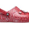 Crocs Klasik Şık Açık Hava Sporları Unisex Kırmızı Sandalet 207687-646