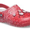 Crocs Klasik Şık Açık Hava Sporları Unisex Kırmızı Sandalet 207687-646