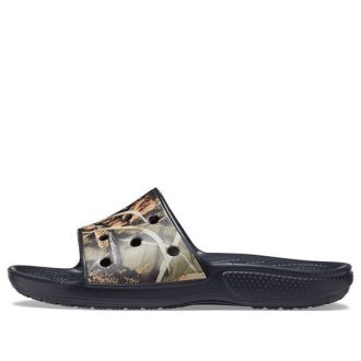 Crocs Klasik Şık Spor Terlik Unisex Siyah Kahverengi 206521-001