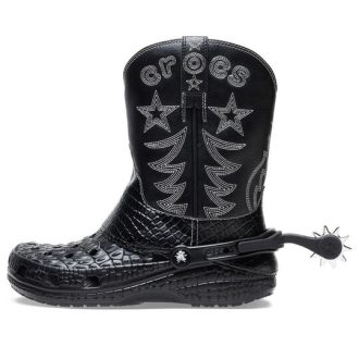 Crocs Klasik Kovboy Çizmesi “Siyah” 208695-001