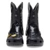 Crocs Klasik Kovboy Çizmesi “Siyah” 208695-001