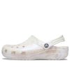 Crocs Klasik Mermer Ayakkabı “Beyaz Pembe” 207363-6PS