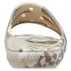 Crocs Klasik Mermer Desenli Sandaletler “Beyaz Kahverengi” 206879-2Y3