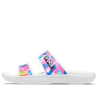 Crocs Klasik Renkli Unisex Beyaz Pembe Terlik “Beyaz Pembe” 207771-102