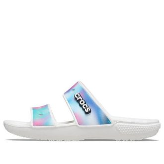 Crocs Klasik Renkli Unisex Çok Renkli Beyaz Sandalet 207771-94S