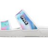 Crocs Klasik Renkli Unisex Çok Renkli Beyaz Sandalet 207771-94S