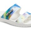 Crocs Klasik Renkli Unisex Çok Renkli Beyaz Sandalet 207771-94S