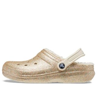 Crocs Klasik Simli Astarlı Terlik “Altın” 504271