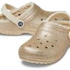 Crocs Klasik Simli Astarlı Terlik “Altın” 504271