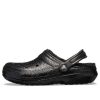 Crocs Klasik Simli Astarlı Terlik “Siyah” 205842001