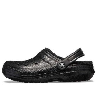 Crocs Klasik Simli Astarlı Terlik “Siyah” 205842001