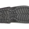 Crocs Klasik Simli Astarlı Terlik “Siyah Gümüş” 205842-067