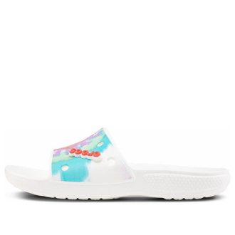 Crocs Klasik Tie Dye Desenli Terlik Çok Renkli 206520-6SN