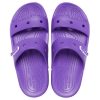 Crocs Klasik Yumuşak Taban Rahat Düz Topuk Spor Terlik Unisex Mor 206761-518