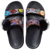 Crocs Klasik Yumuşak Taban Rahat Düz Topuk Spor Terlik Unisex Siyah 207403-001