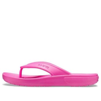 Crocs Klasik Yumuşak Tabanlı Rahat Parmak Arası Terlik Unisex Pembe 206119-6QQ