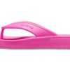 Crocs Klasik Yumuşak Tabanlı Rahat Parmak Arası Terlik Unisex Pembe 206119-6QQ