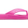 Crocs Klasik Yumuşak Tabanlı Rahat Parmak Arası Terlik Unisex Pembe 206119-6QQ