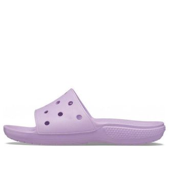 Crocs Klasik Yumuşak Tabanlı Rahat Spor Terlikleri Unisex Mor 206121-5PR