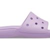 Crocs Klasik Yumuşak Tabanlı Rahat Spor Terlikleri Unisex Mor 206121-5PR