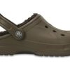 Crocs Kışlık Astarlı Terlik “Ceviz Espresso” 203766-23J