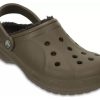 Crocs Kışlık Astarlı Terlik “Ceviz Espresso” 203766-23J