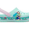Crocs Komik Desenli Küçük Crocs Outdoor Spor Büyük Erkek Çocuk Nane Yeşili Sandaletler 206155-3P7