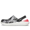 Crocs Lite Ride Hyper Floral Clogs “Siyah Beyaz Kırmızı” 205848-97J