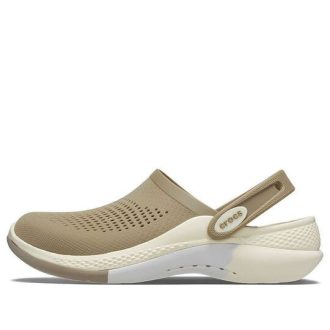 Crocs LiteRide 360  Ombre Marbled Clogs “Khaki Bone” 208281-2YI
