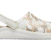 Crocs LiteRide Ayakkabı Kamuflaj Baskılı Sandaletler Bej 206491-1CN