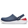 Crocs LiteRide Ayakkabı Plaj Sandaleti Unisex Mavi Kırmızı 204592-4CC