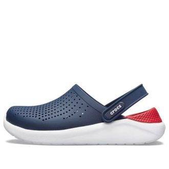 Crocs LiteRide Ayakkabı Plaj Sandaleti Unisex Mavi Kırmızı 204592-4CC