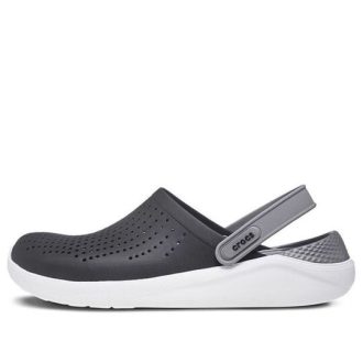 Crocs LiteRide Ayakkabı Sandalet Siyah Duman Grisi Unisex 204592-05M