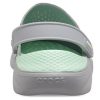 Crocs LiteRide Baskılı Sandaletler Gri Yeşil 206491-3TO