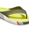 Crocs LiteRide Colorblock Flip Parmak Arası Terlik Sarı 205625-37P